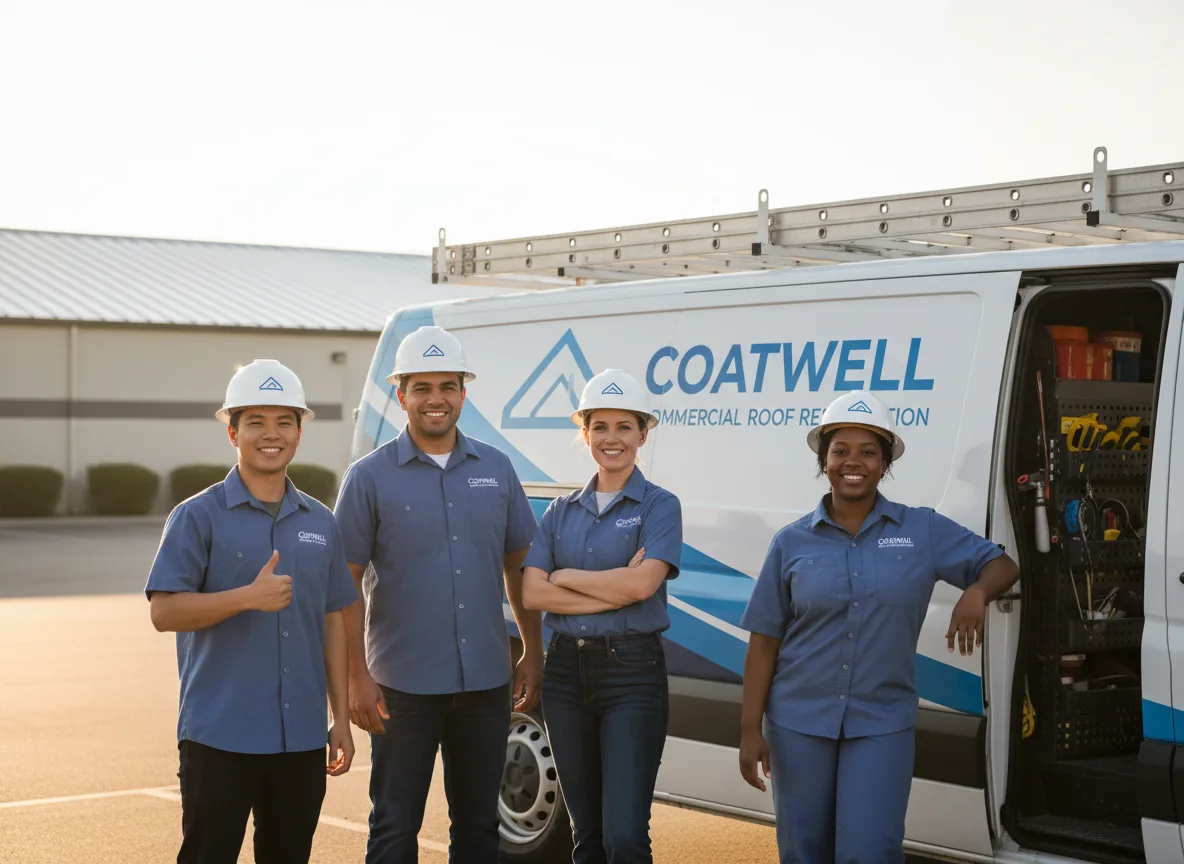Commercial roof coating company in Roodhouse, IL